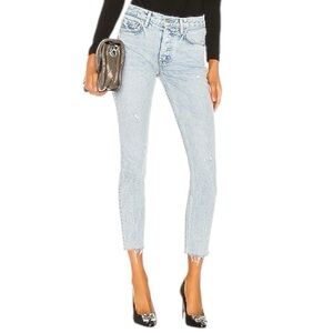 GRLFRND Karolina Light Wash High Rise Skinny Jeans Size 23